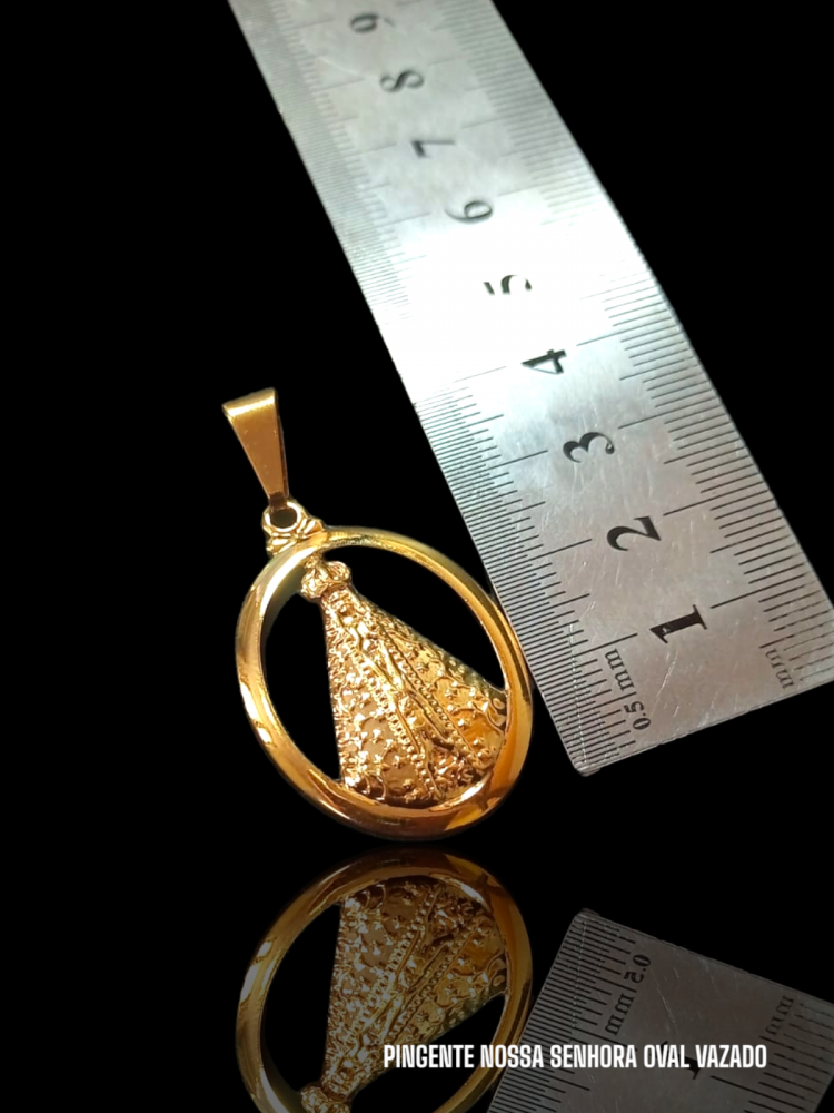 NOSSA SENHORA OVAL VAZADO