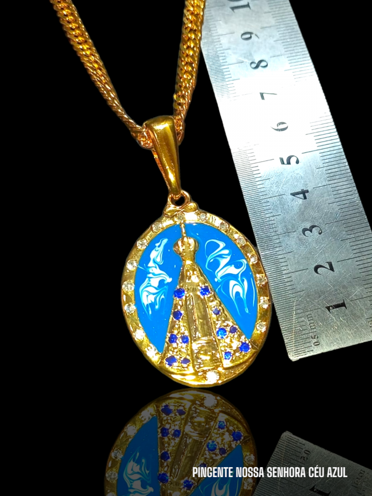NOSSA SENHORA OVAL CÉU AZUL